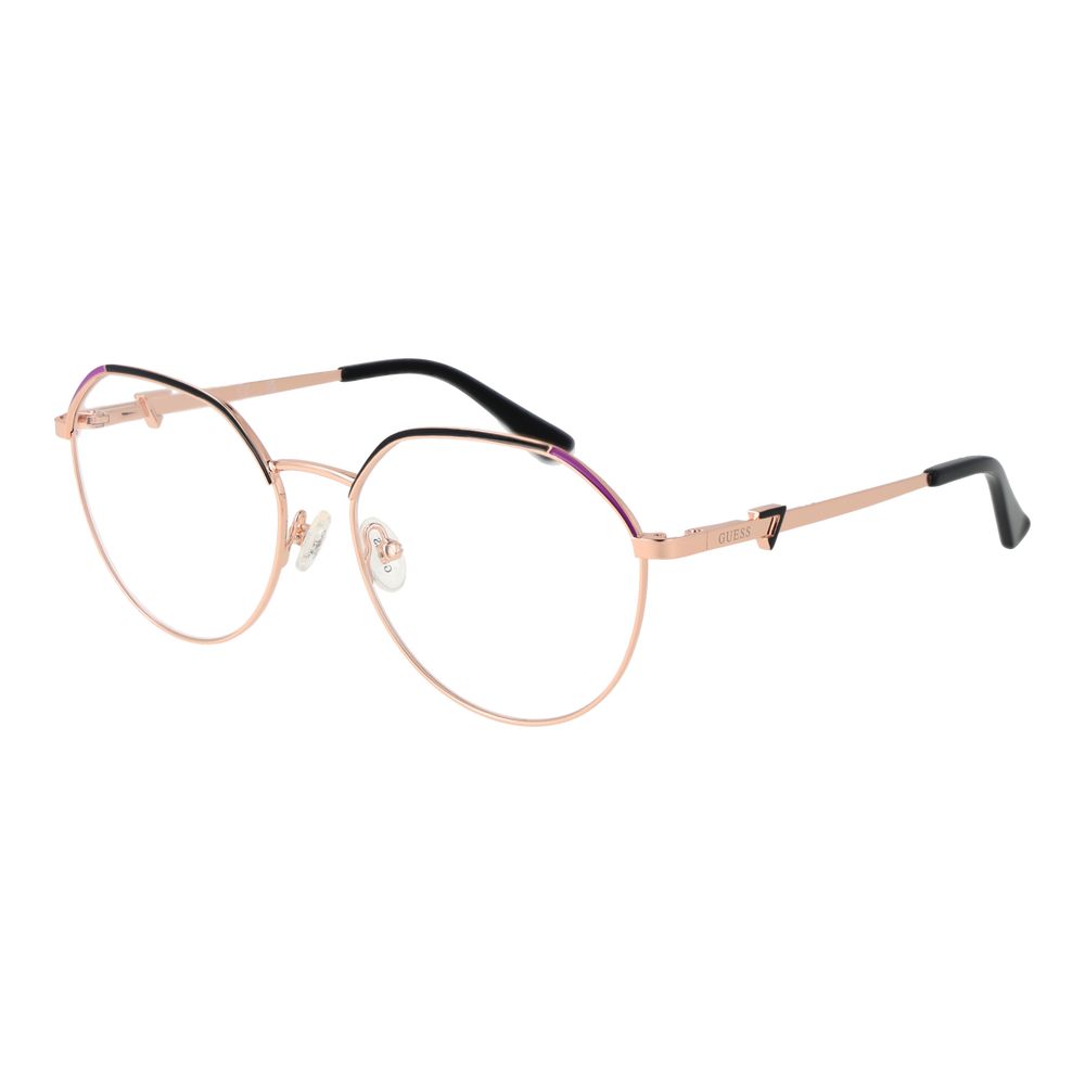 إطارات نظارات Guess الذهبية للنساء