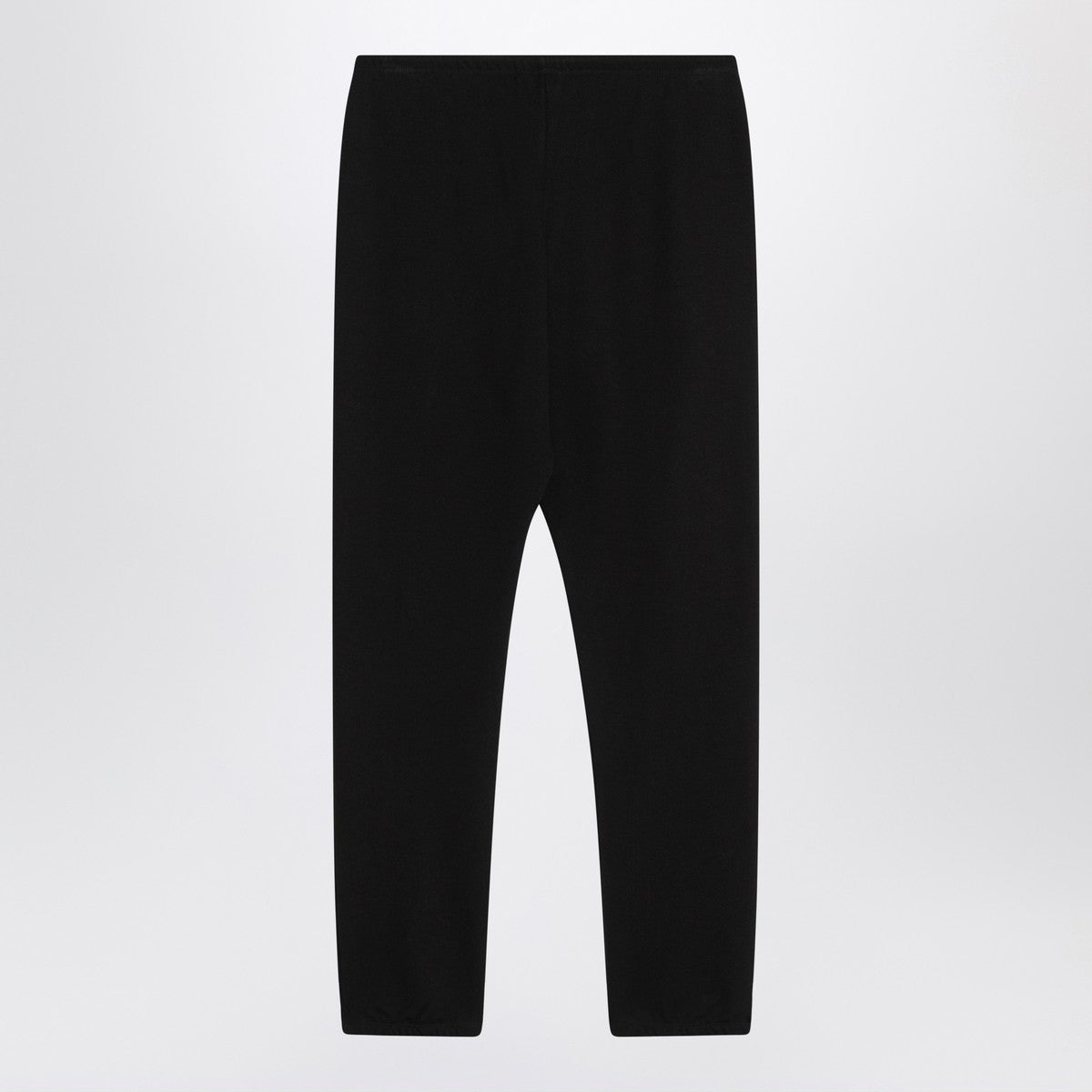 The Row The Row Teo black cotton and cashmere trousers
