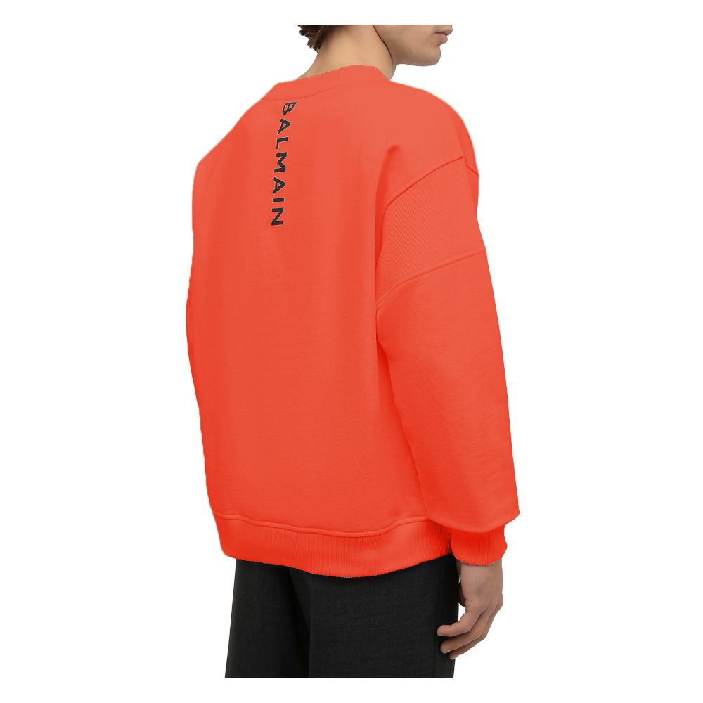 Orange Cotton Sweater