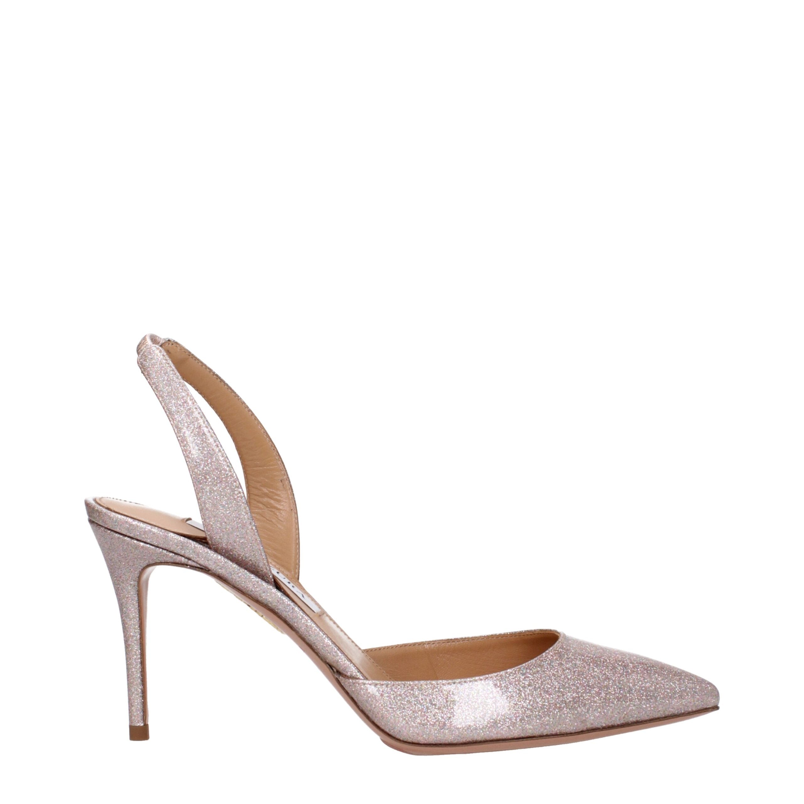 Aquazzura Multicolor Plastic High Heel Pumps