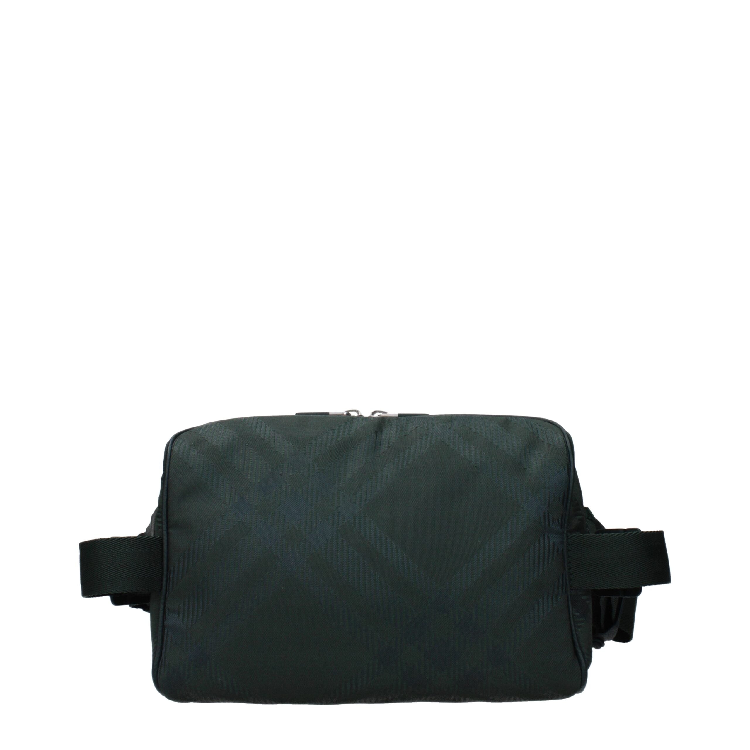 Burberry Green Nylon Backpacks
