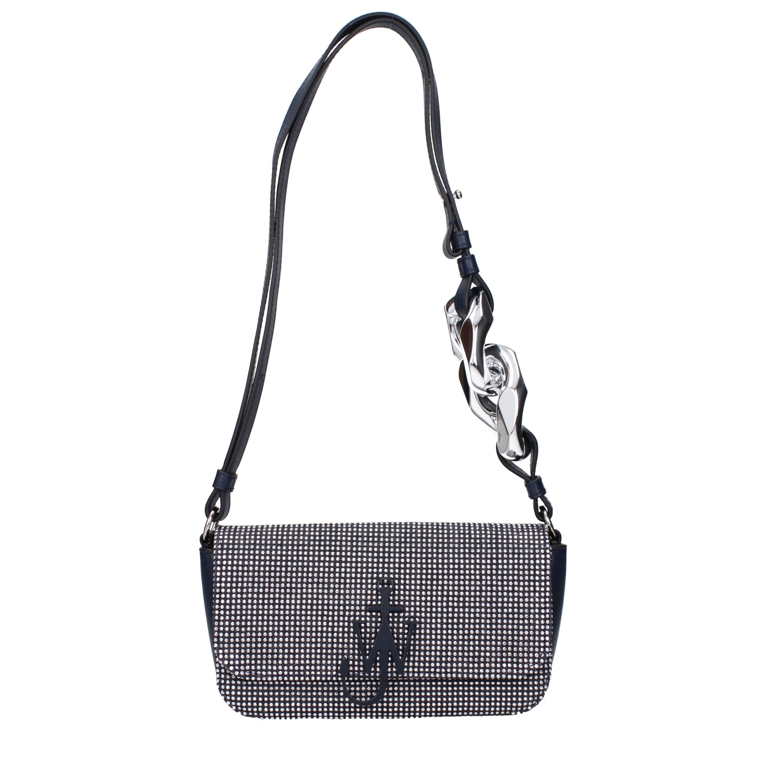 Jw Anderson Blue Fabric Shoulder Bags