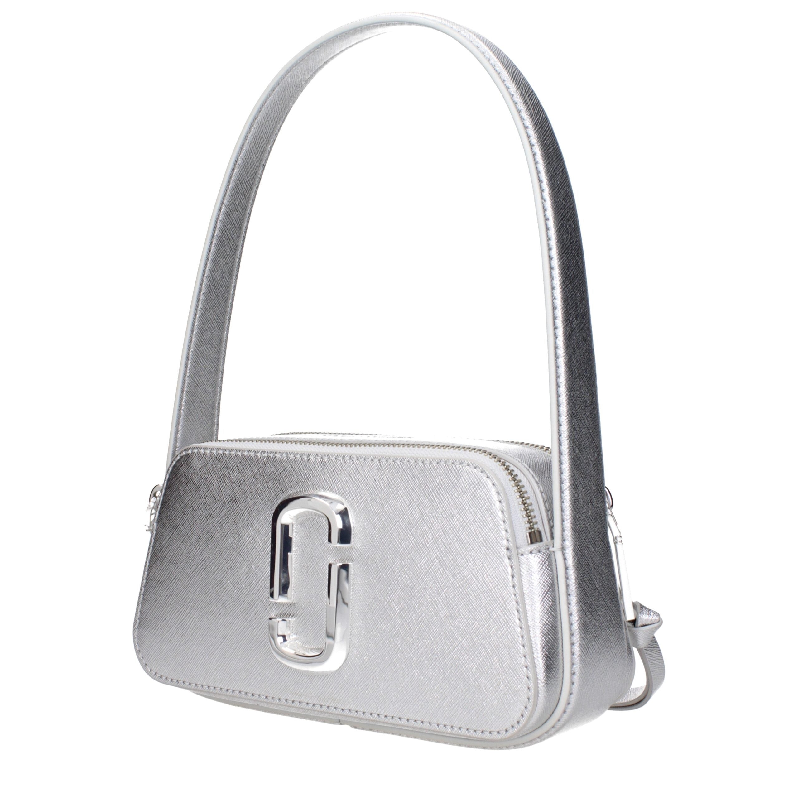 Marc Jacobs Gray Leather Shoulder Bags