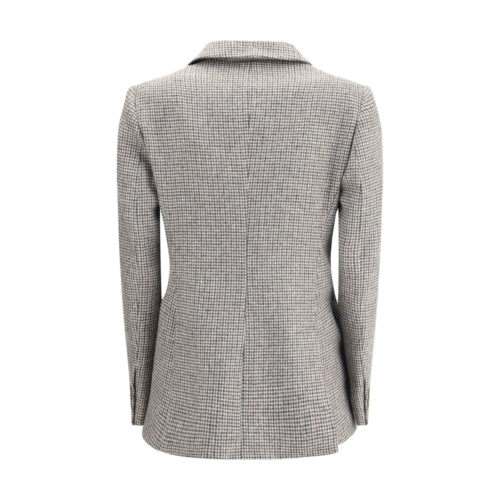 سترة منقوشة بنقشة Houndstooth من PAROSH