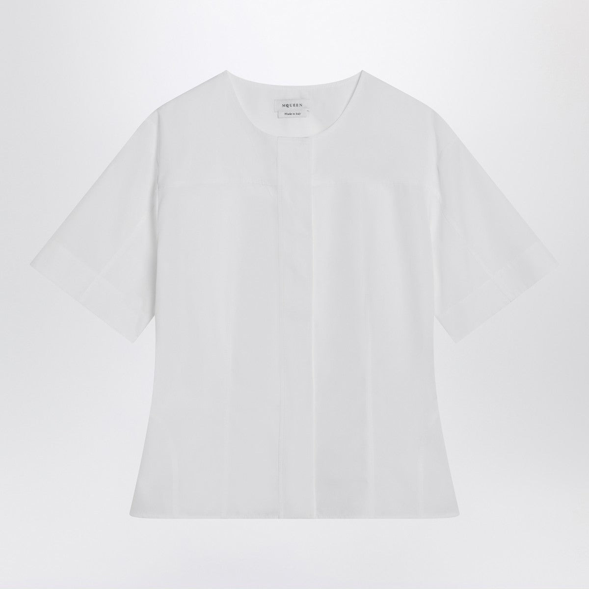 Alexander Mcqueen Alexander McQueen White corset shirt in poplin