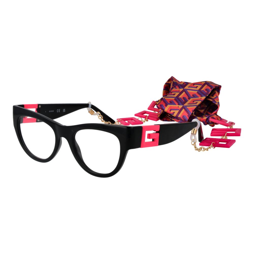 إطارات نظارات Guess السوداء للنساء