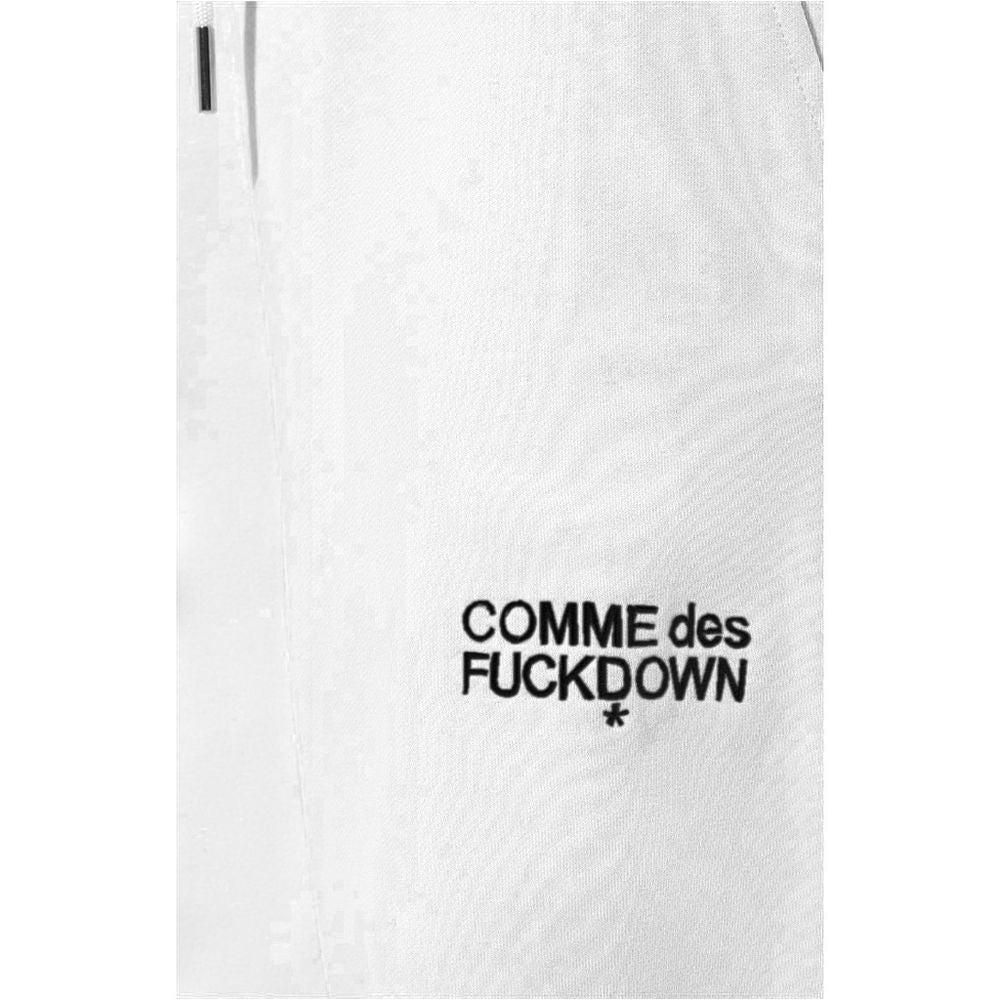 Comme Des Fuckdown جينز وبانت قطن أبيض