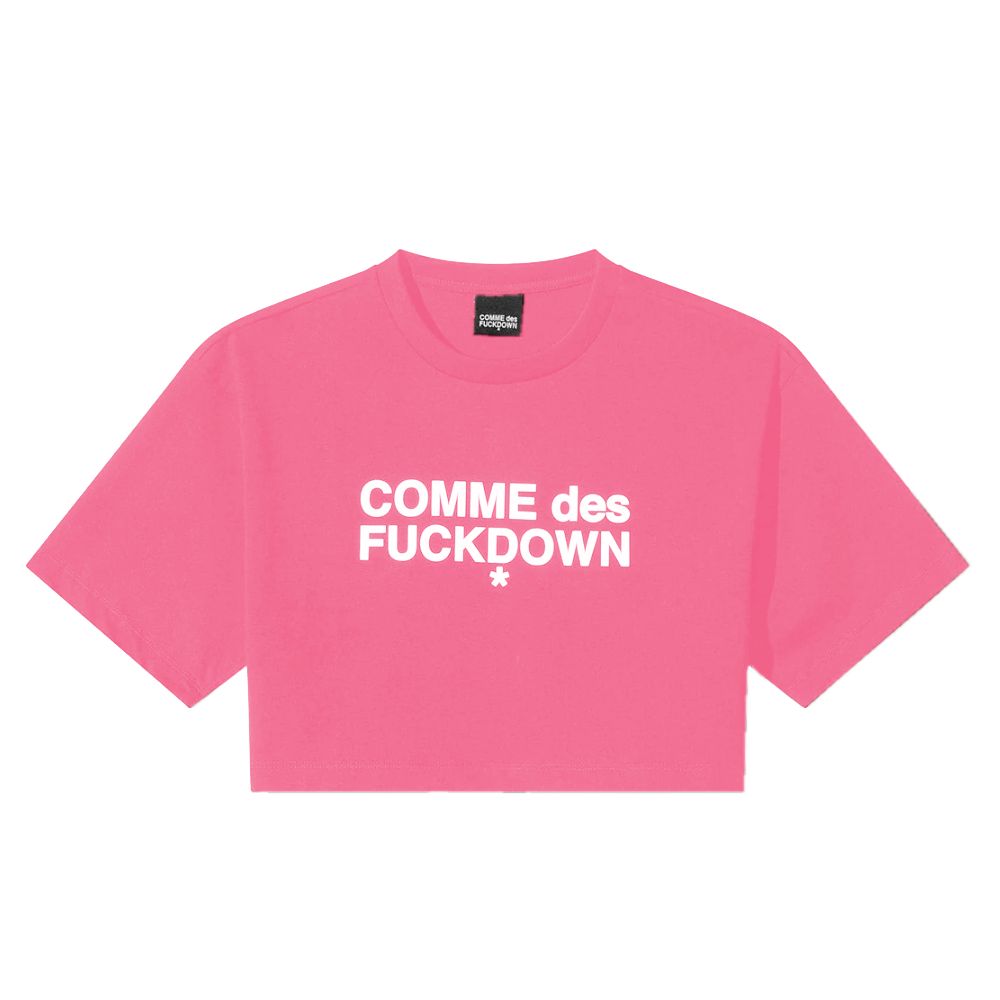 قميص وقميص قطني فوشيا من Comme Des Fuckdown