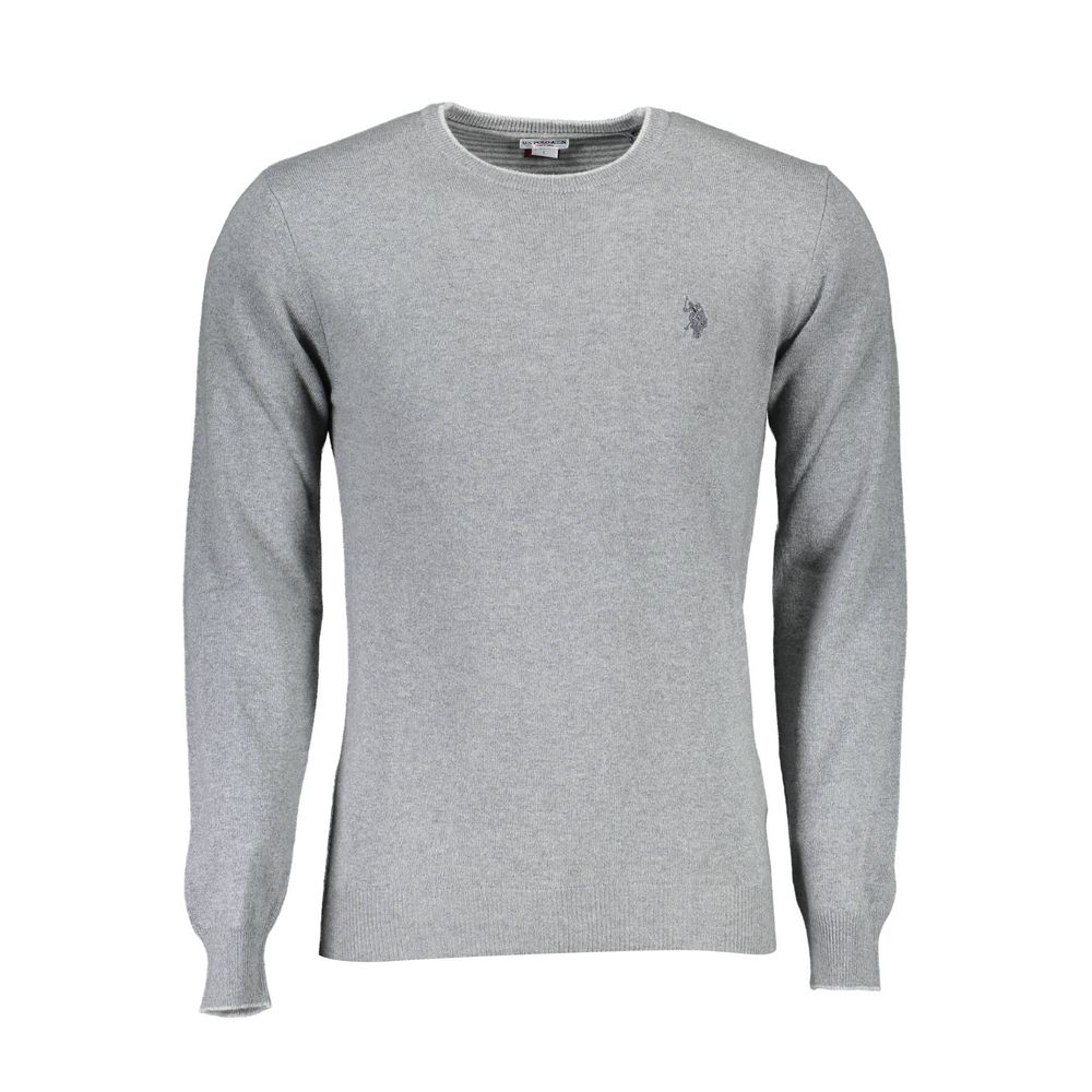 سترة صوف رمادية من US POLO ASSN
