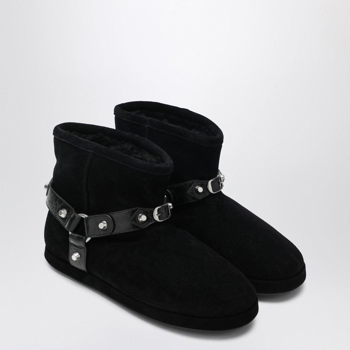 Balenciaga Balenciaga Black Alaska Soft ankle boots
