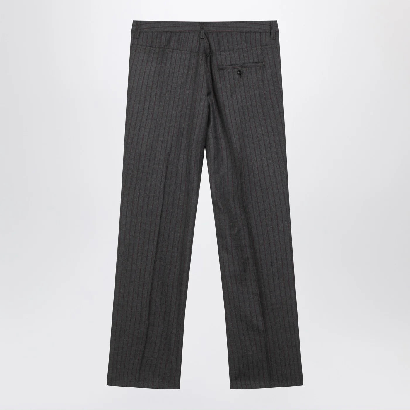 Balenciaga Grey pinstripe wool pants