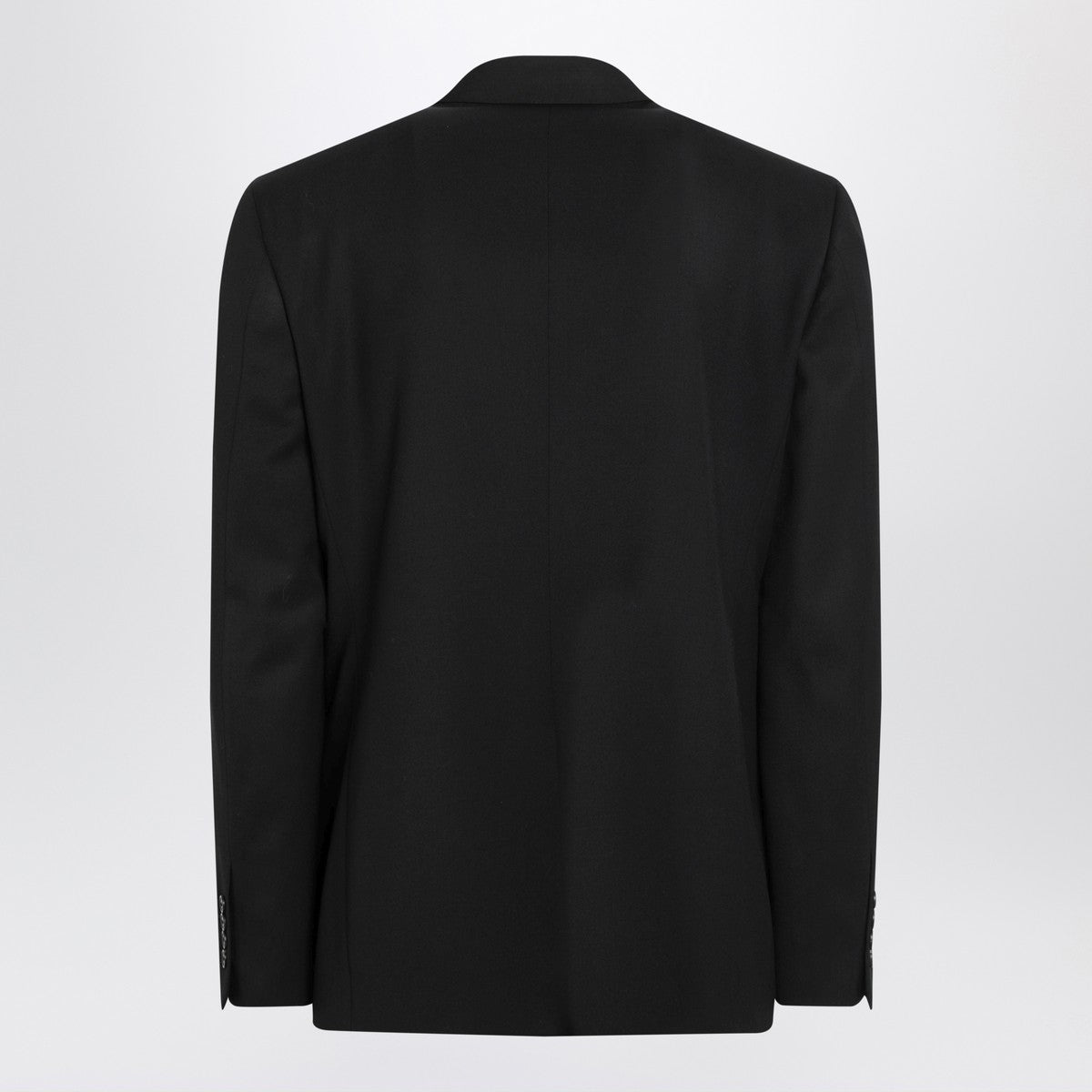 Balenciaga Balenciaga Single-breasted black wool jacket