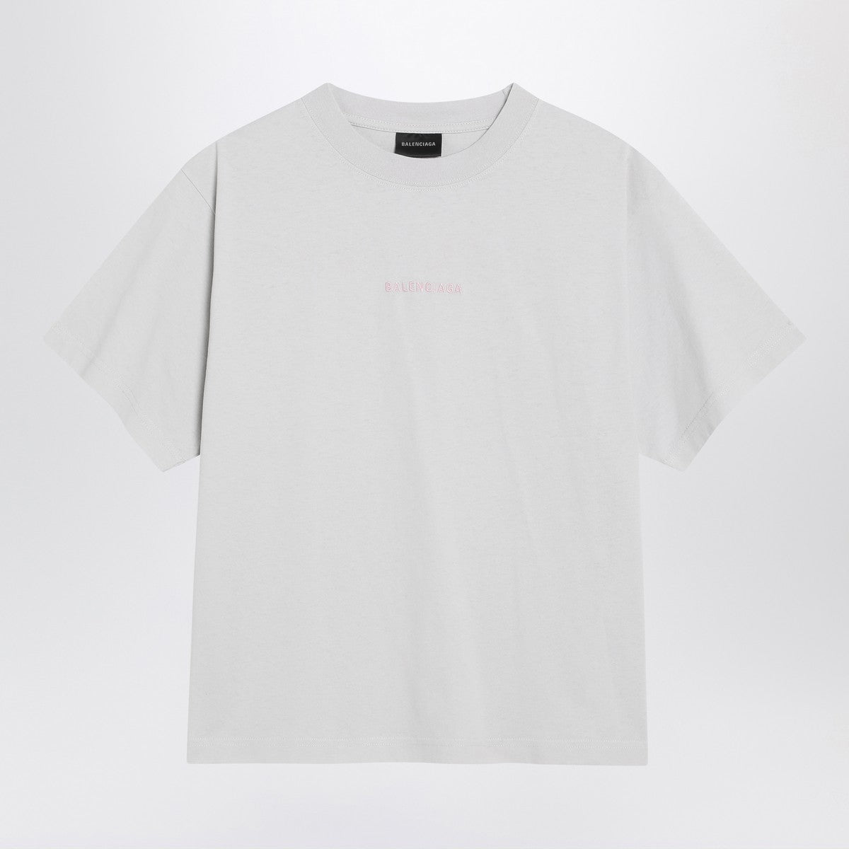 Balenciaga White Balenciaga Back Medium Fit T-shirt