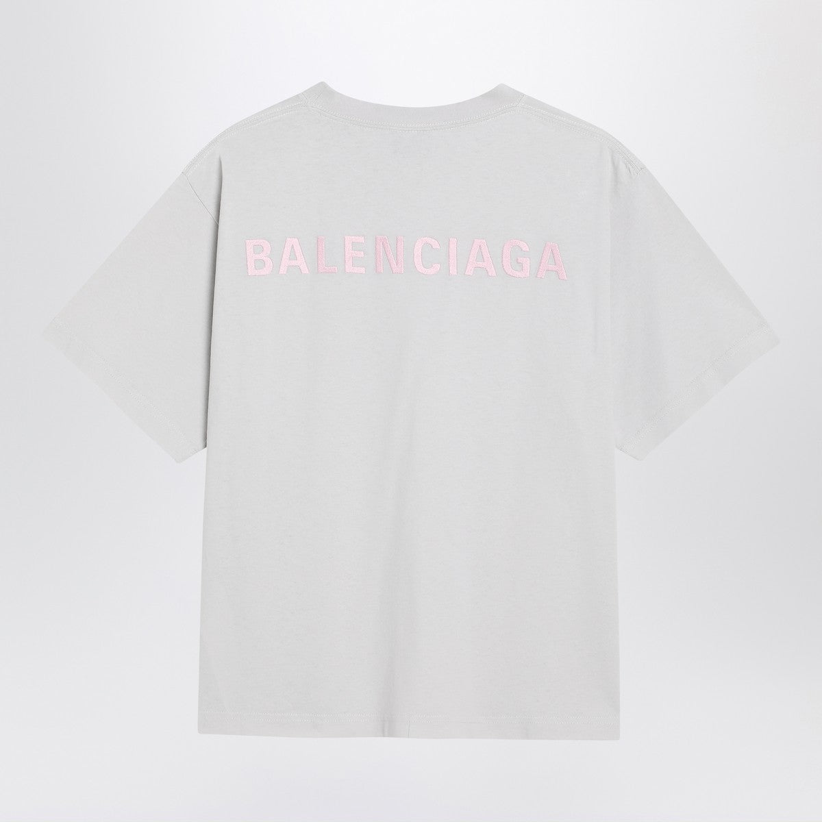 Balenciaga White Balenciaga Back Medium Fit T-shirt