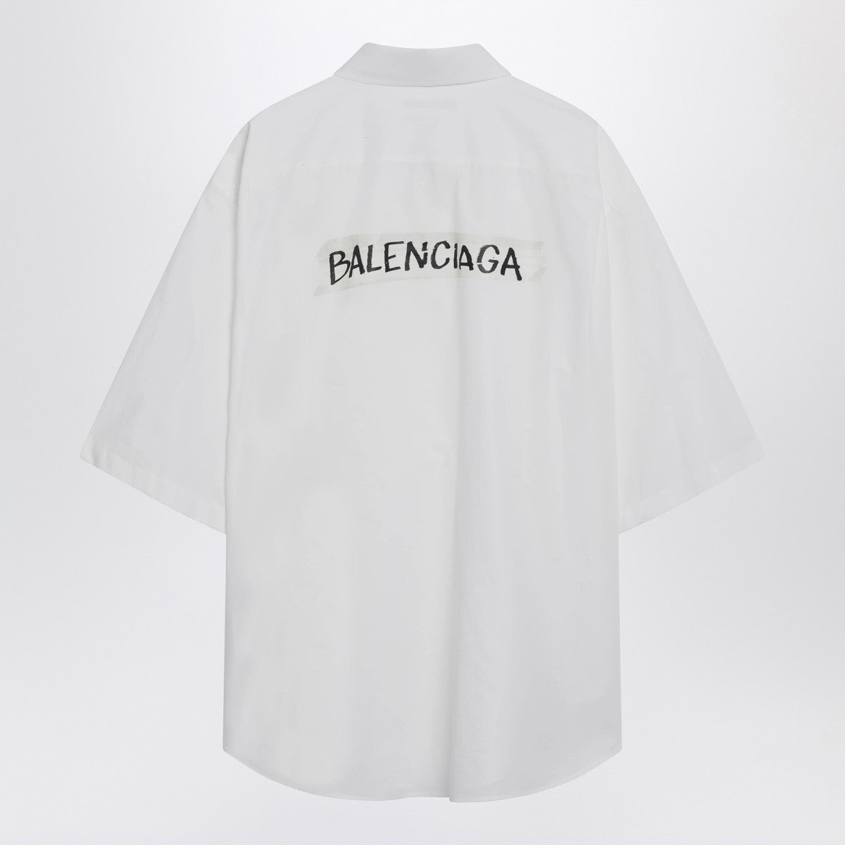 Balenciaga Balenciaga White Masking Tape shirt