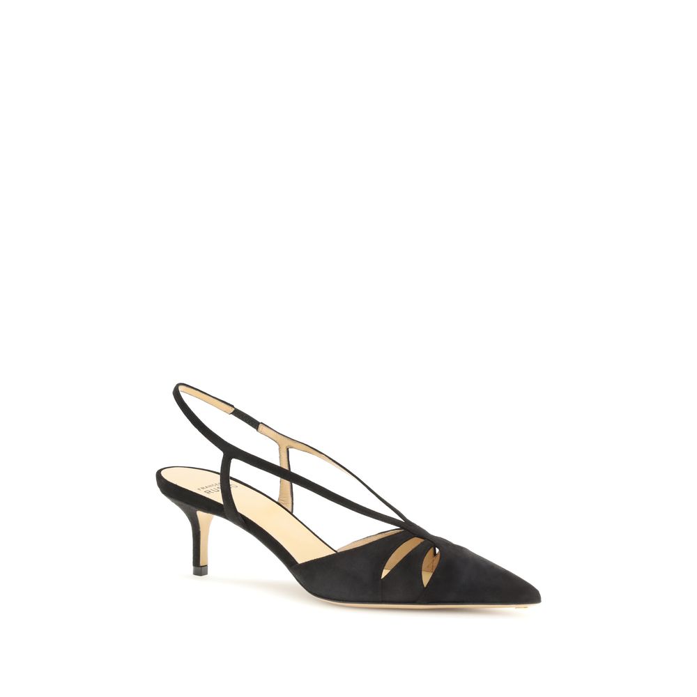Francesco Russo Suede leather Décolleté