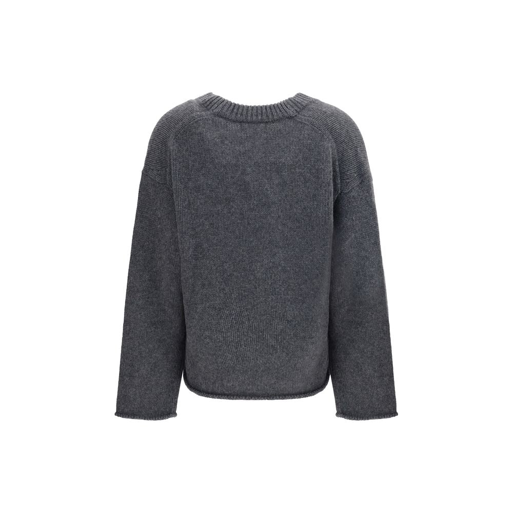 Loulou De Saison Derry Plunging U Neck Sweater