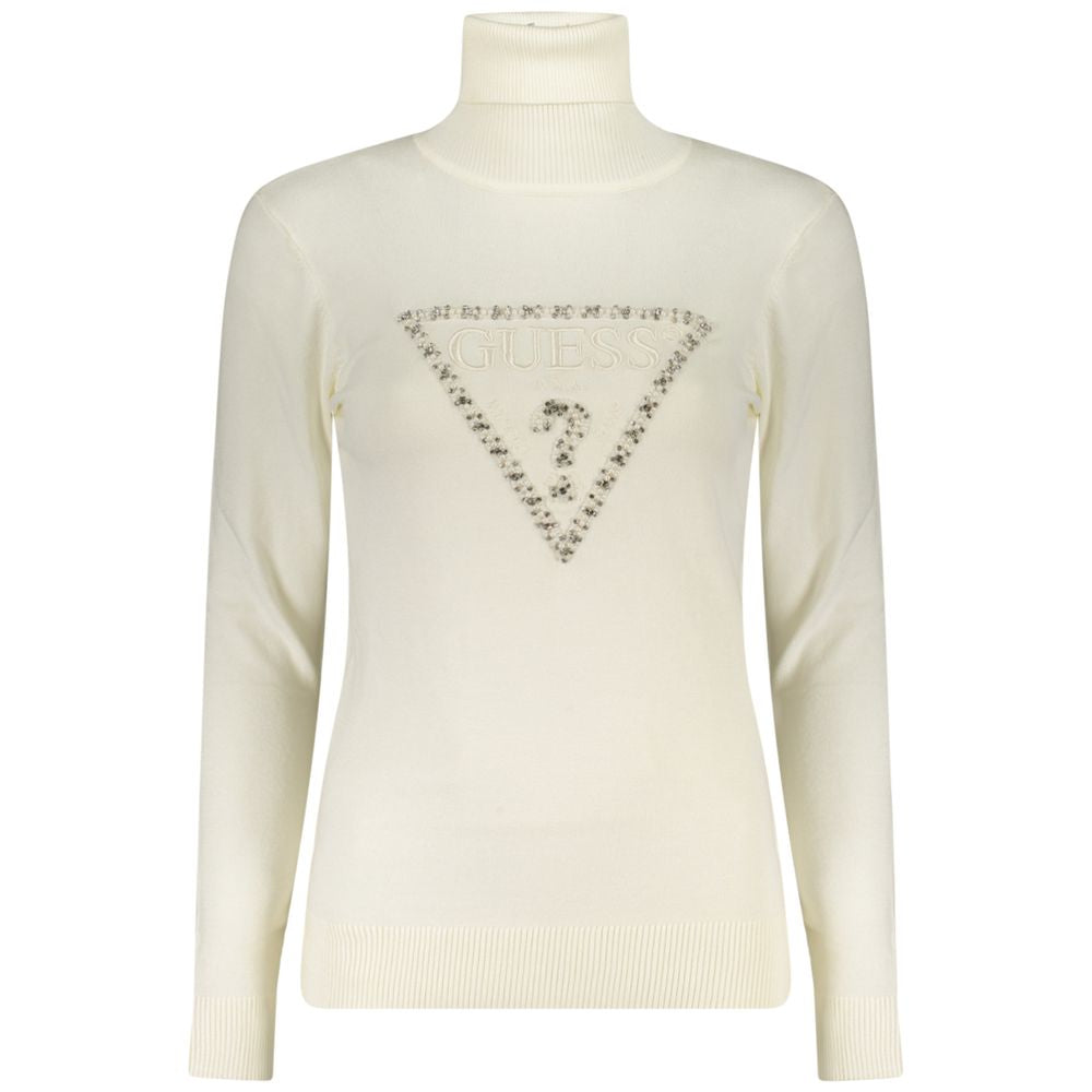 Guess Jeans White Viscose Women Sweater