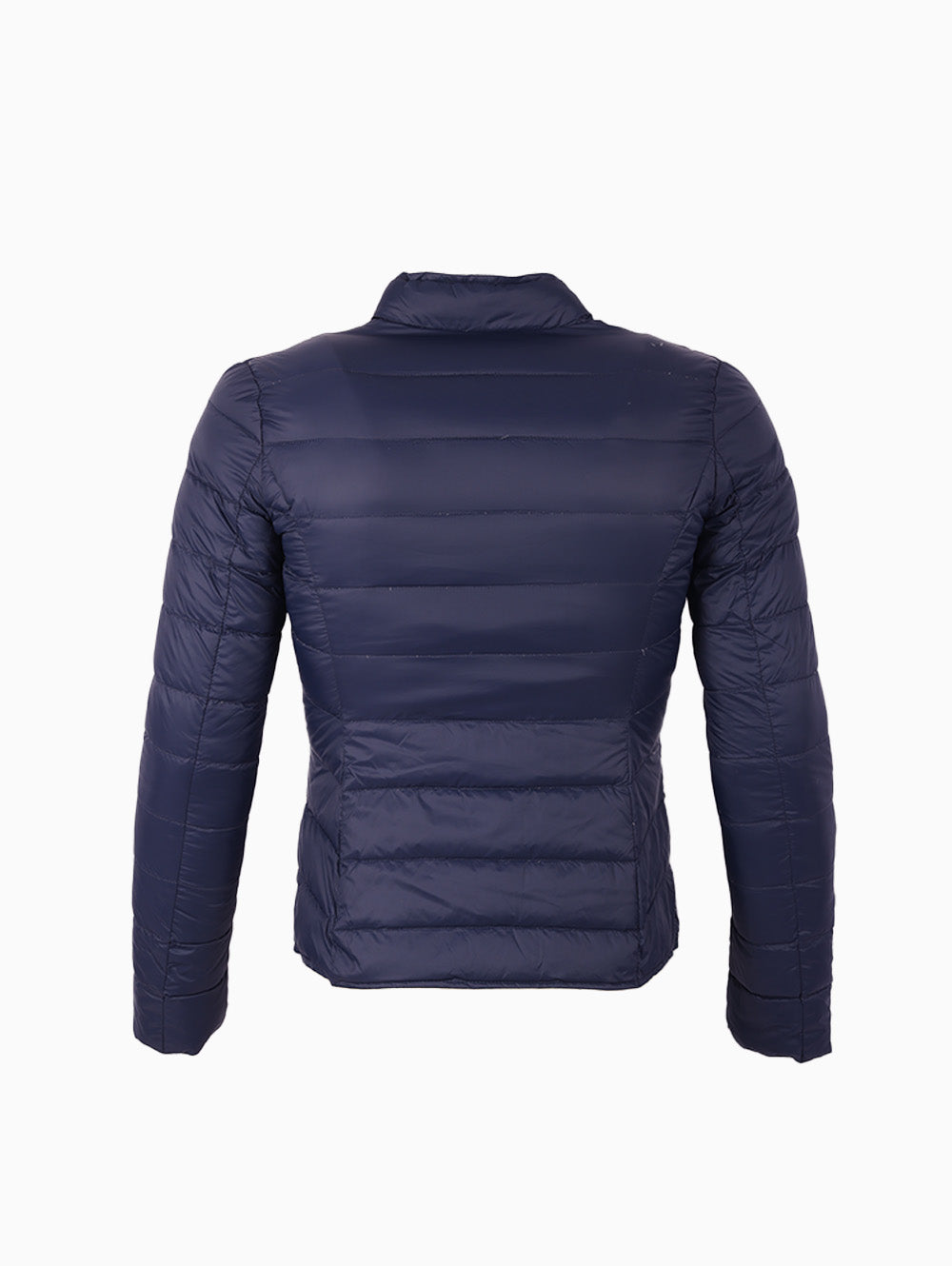 Side profile of Target Men’s Navy Puffer Jacket