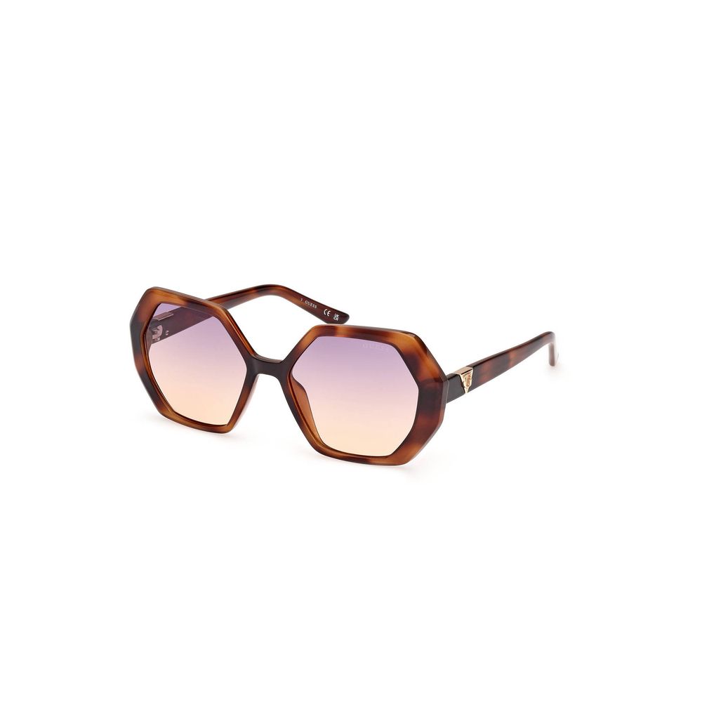 Guess Jeans Brown Injected Sunglasses