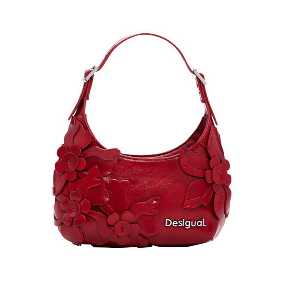 Desigual Red Polyethylene Handbag