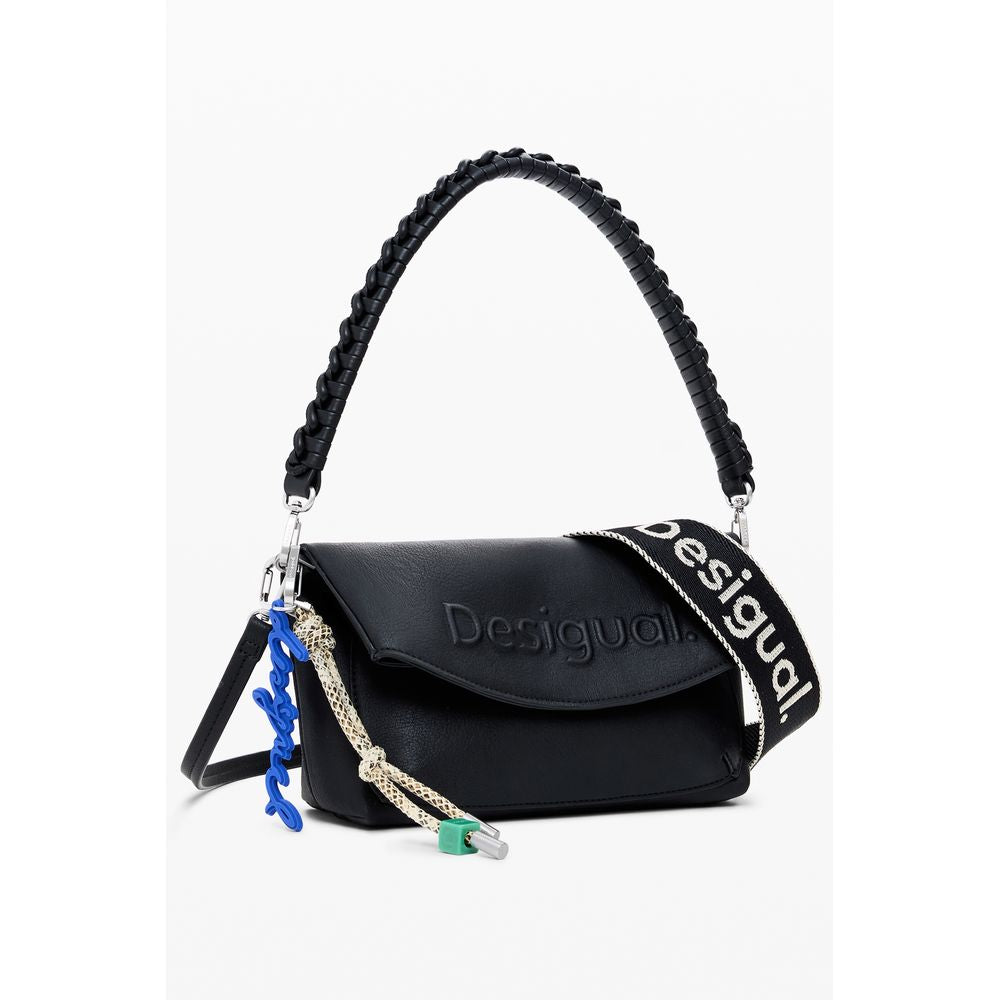 Desigual Black Polyethylene Handbag