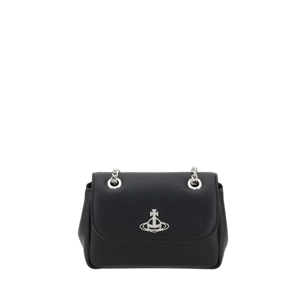 Vivienne Westwood Black Calf Leather Bos Taurus Wallet