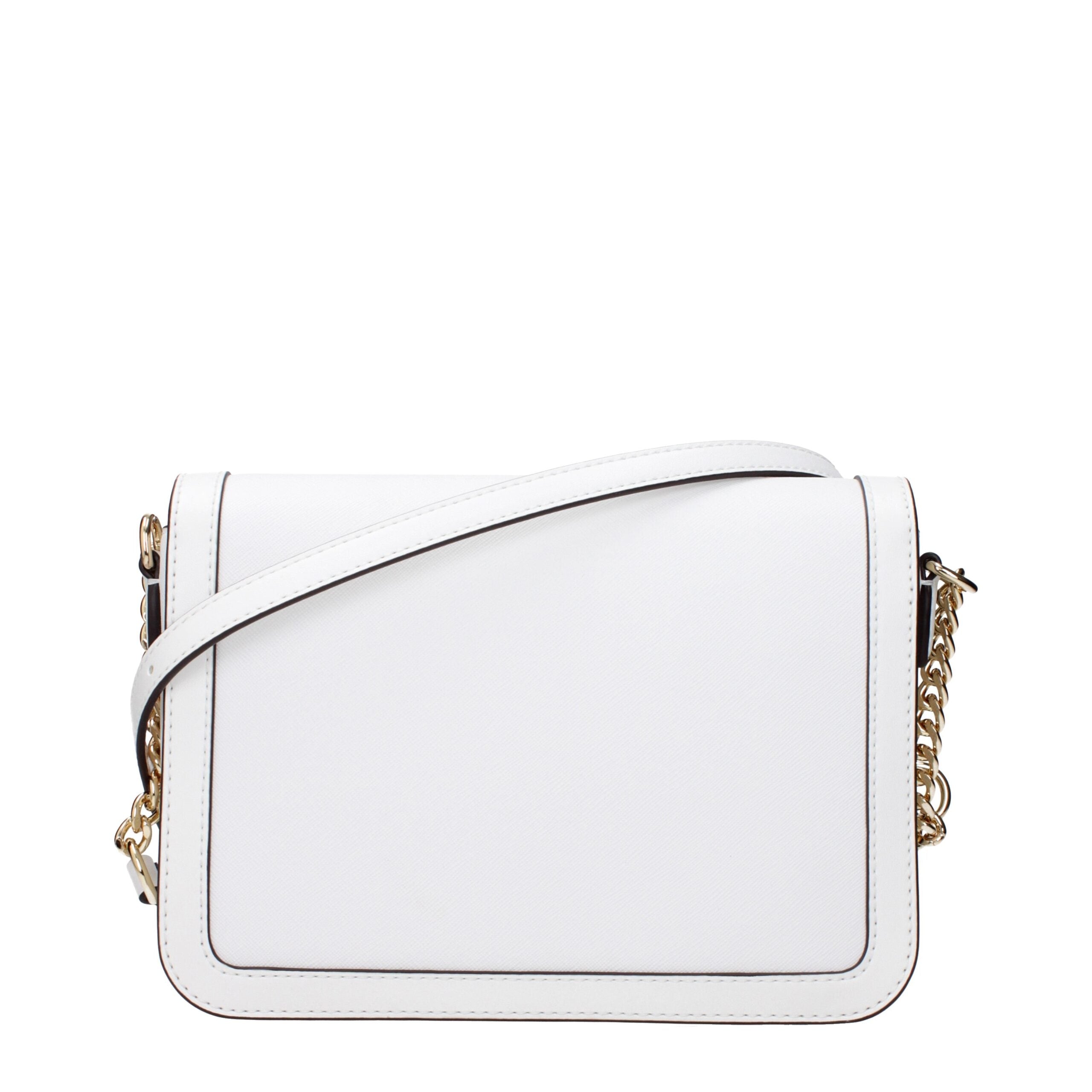 Michael Kors White Leather Crossbody Bags