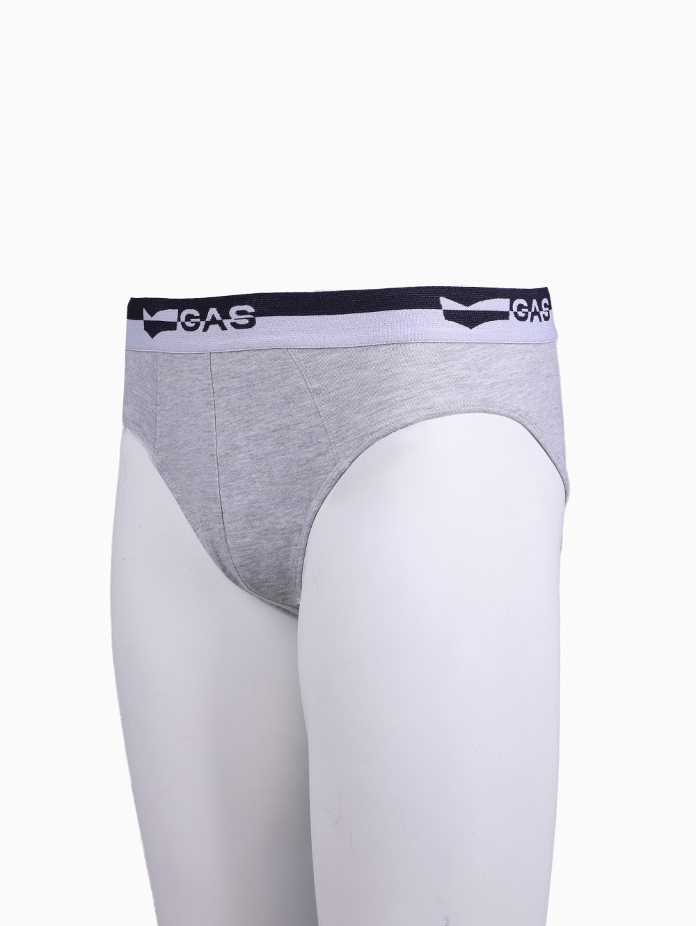 GAS Men’s Brief Gasby Fit in melange grey – side view