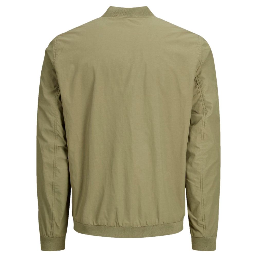 Jack Jones Green Polyester Jackets & Coat