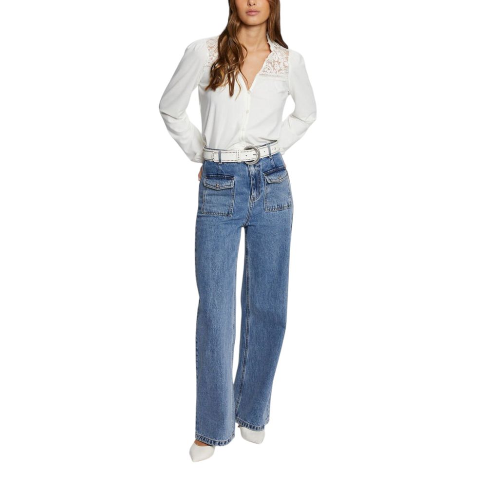 Morgan De Toi White Polyester Shirt