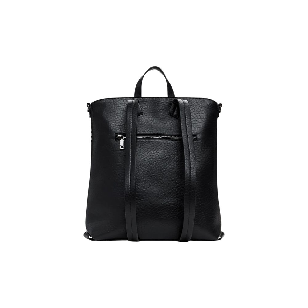 Desigual Black Polyethylene Backpack