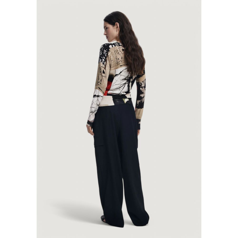 Desigual Green Viscose Sweatshirt