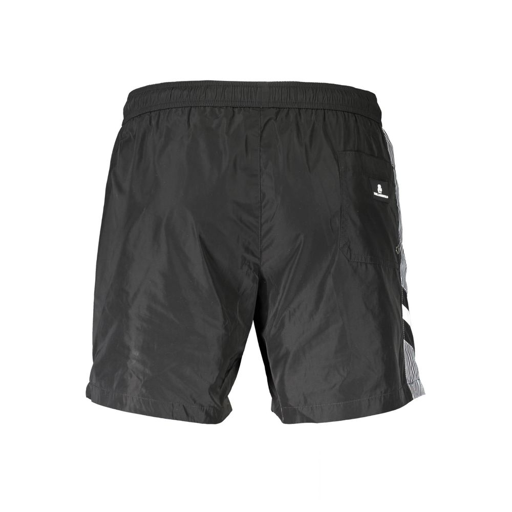 Karl Lagerfeld Black Polyester Swimwear