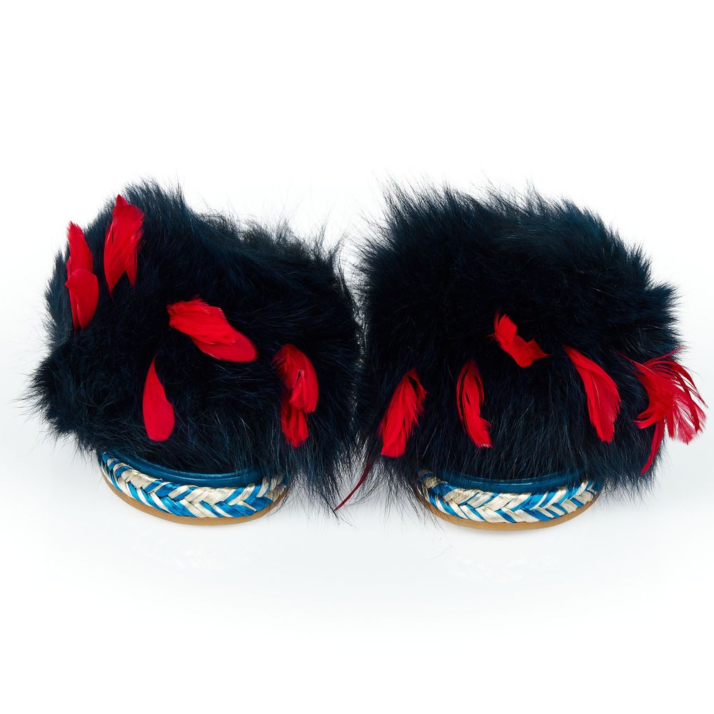 Mr&Mrs Italy Blue Lamb Leather Women Sandal