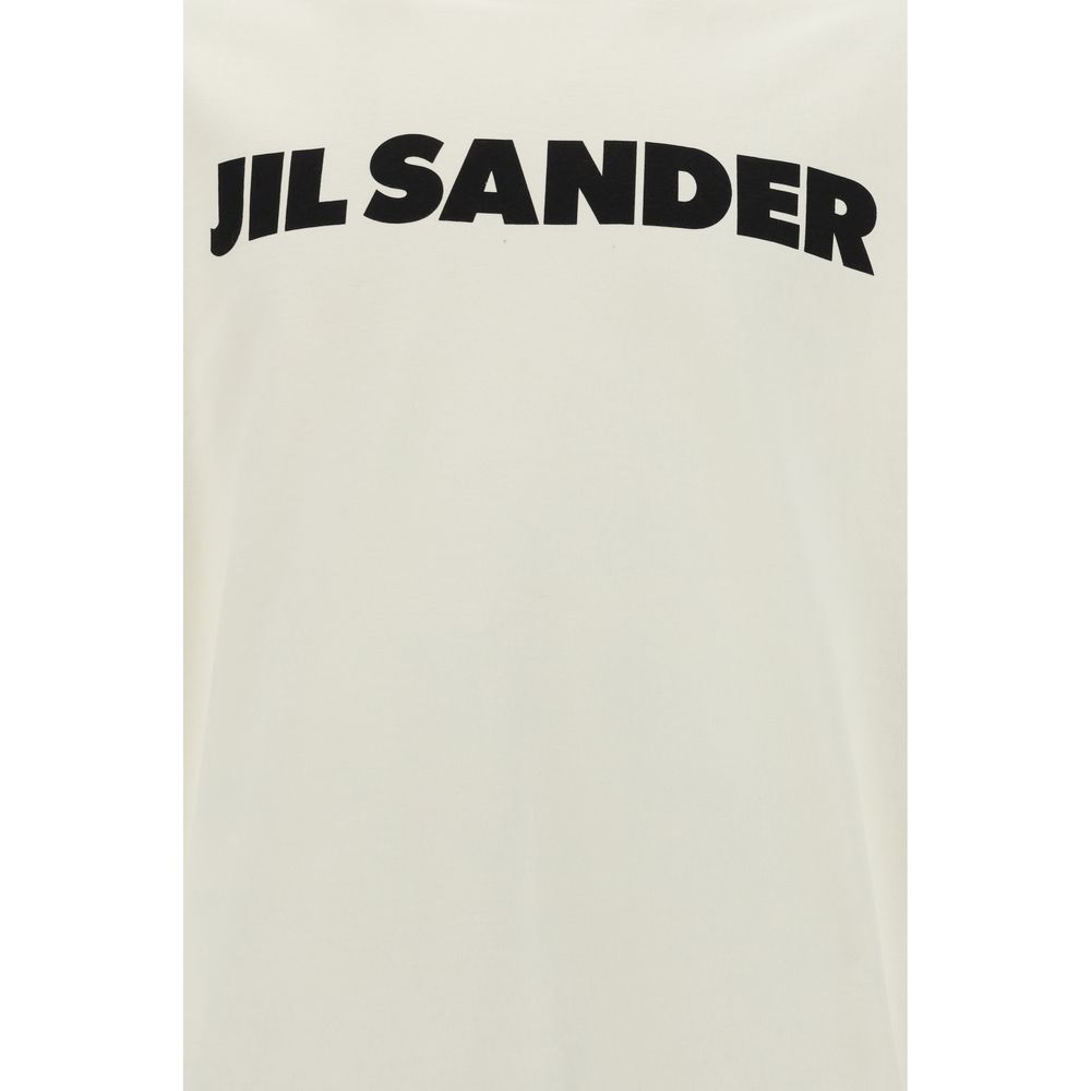 Jil Sander White Cotton T-Shirt