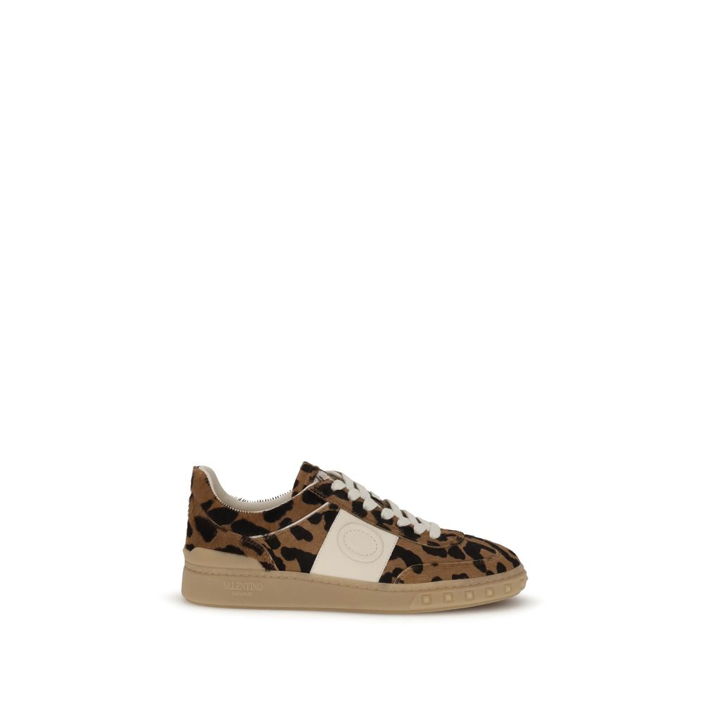 Valentino Garavani Multicolor Calf Leather Bos Taurus Low Top Sneakers
