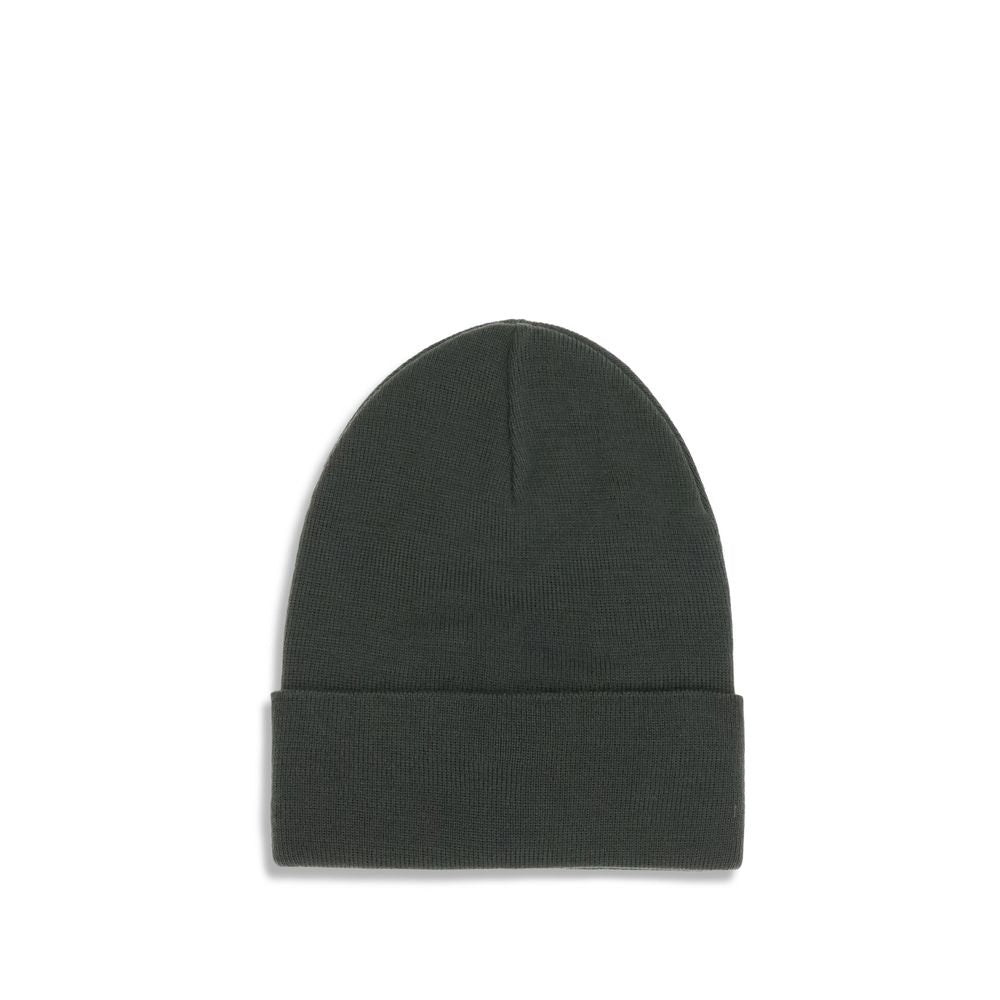 Moncler Grenoble Black Fleece Wool Beanie