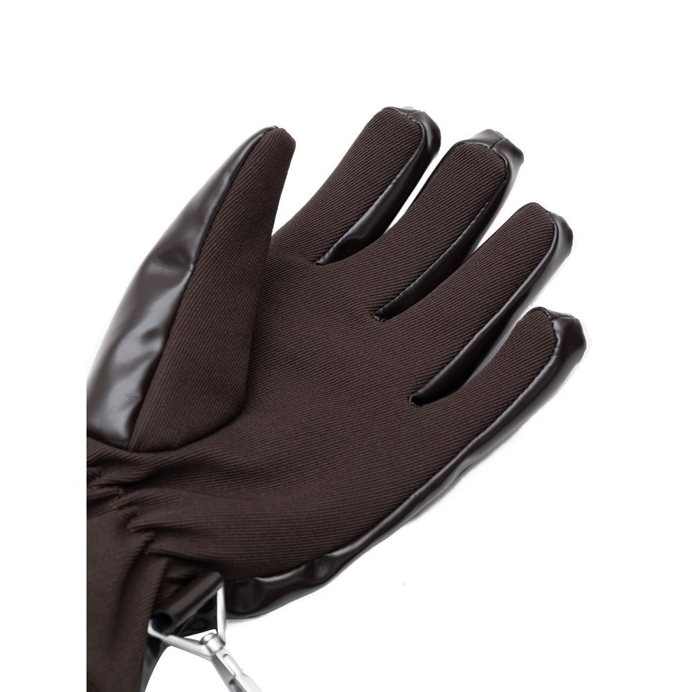 Bottega Veneta Brown Polyester Gloves