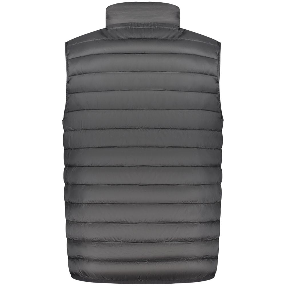 Cavalli Class Black Polyester Men Jacket