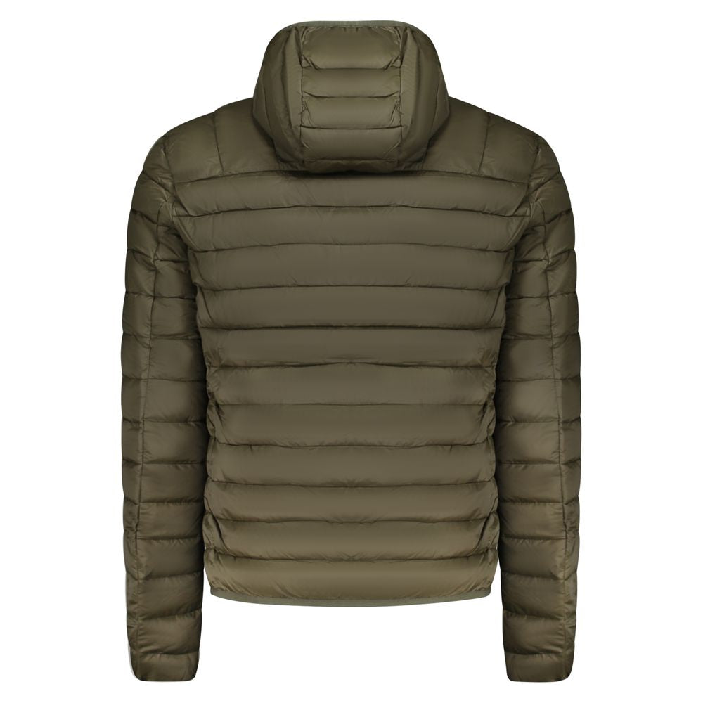 Cavalli Class Green Polyester Men Jacket