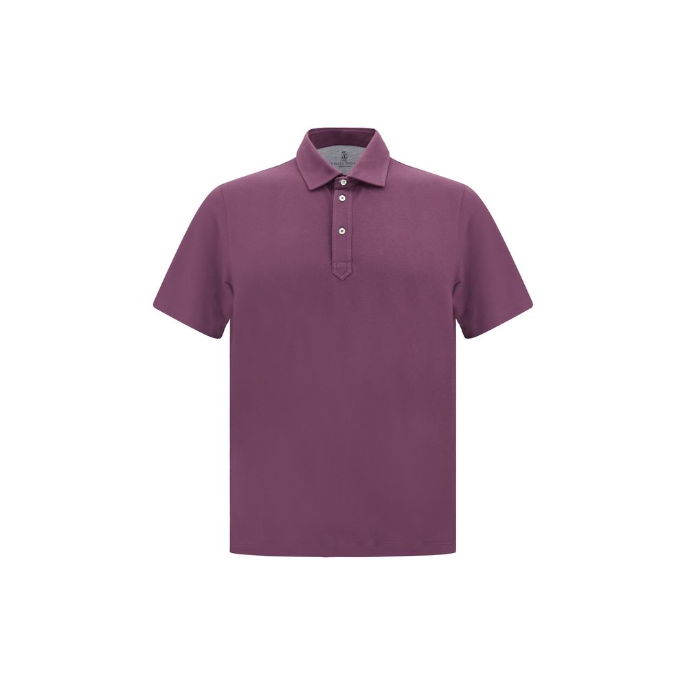 Brunello Cucinelli Monochrome Polo Shirt