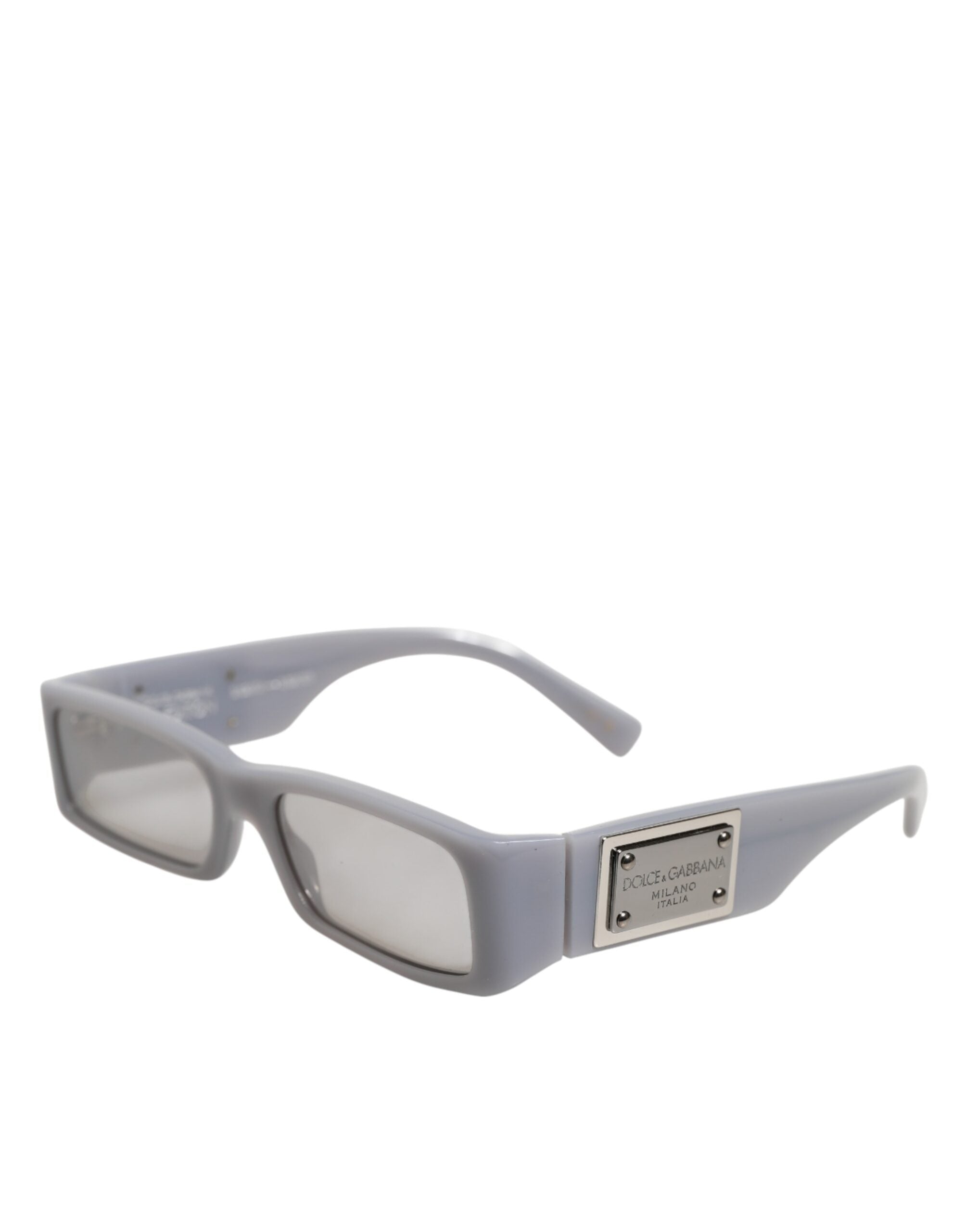 Dolce & Gabbana Light Gray Re-Edition Shades Eyewear Sunglasses