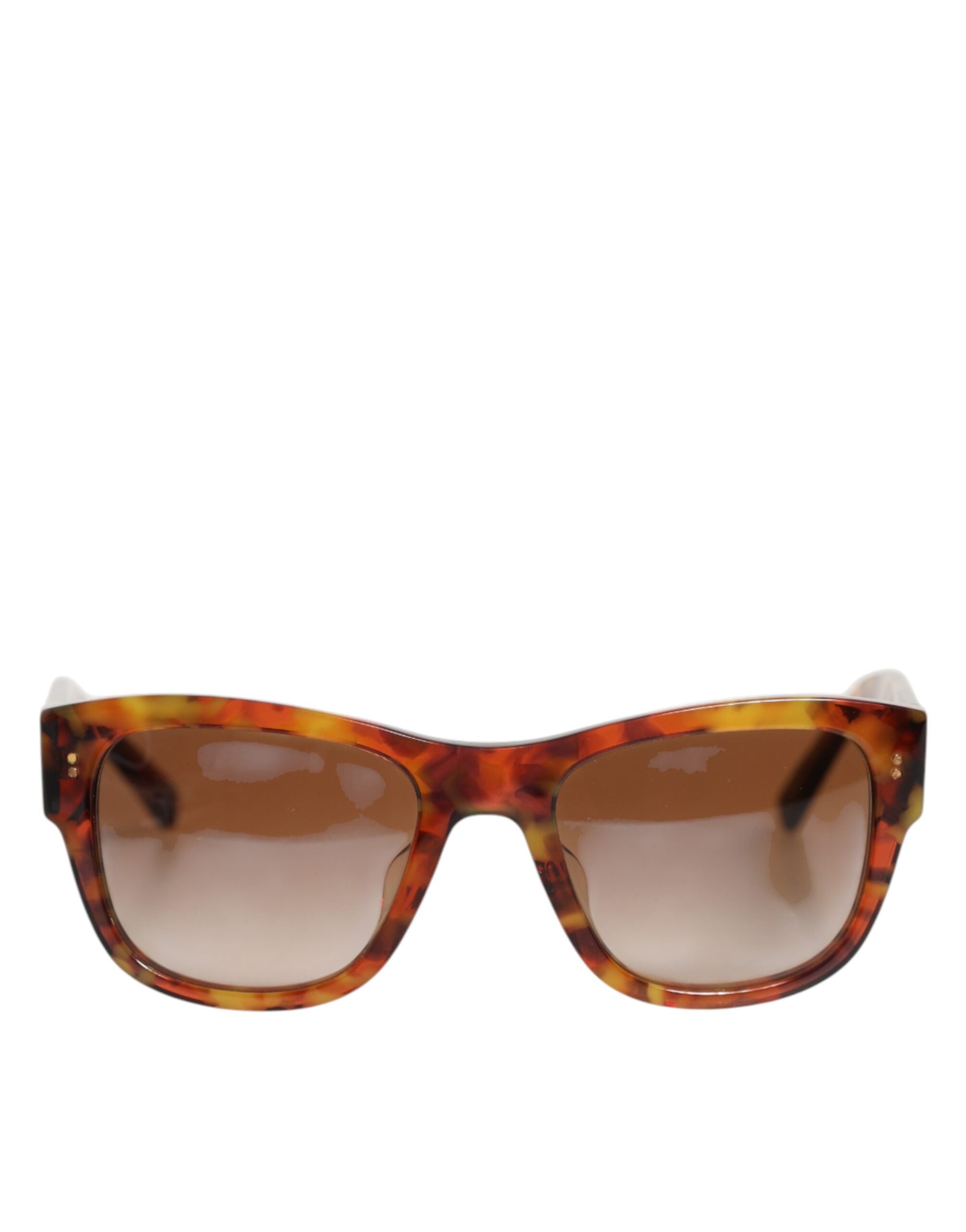 Dolce & Gabbana DG4338F Brown Havana Full Rim Round Lenses Sunglasses