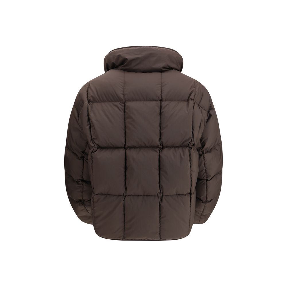 IENKI IENKI Brown Nylon Coat