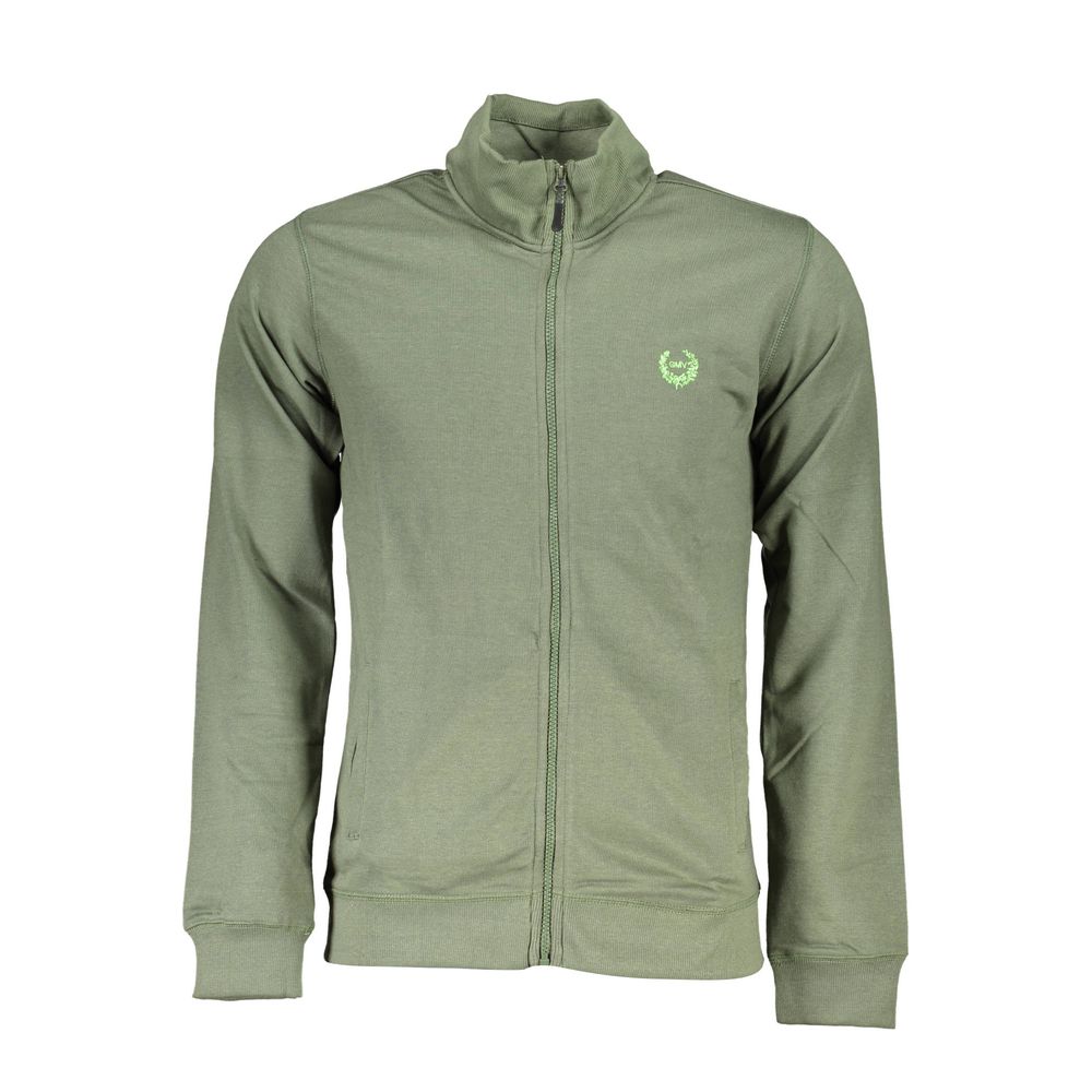 Gianmarco Venturi Green Cotton Sweatshirt