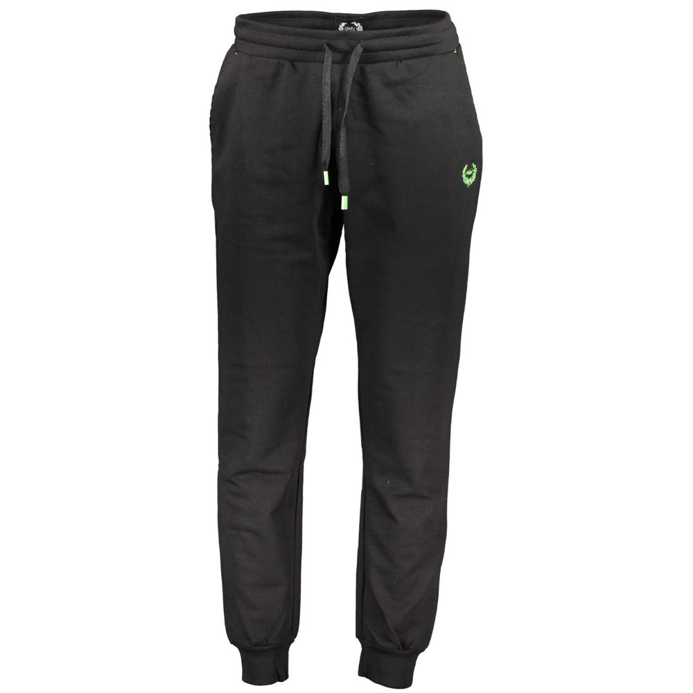 Gianmarco Venturi Black Cotton Pant