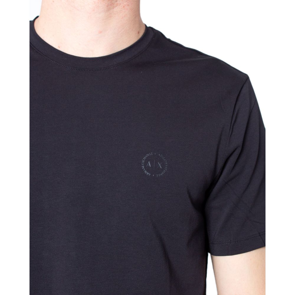 Armani Exchange Black Cotton Clothing