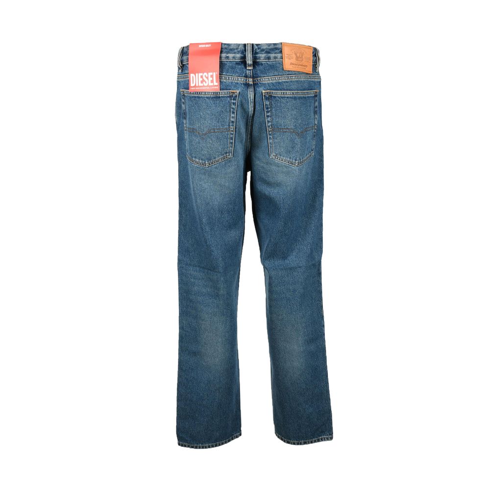 Diesel Blue Cotton Skinny Jeans