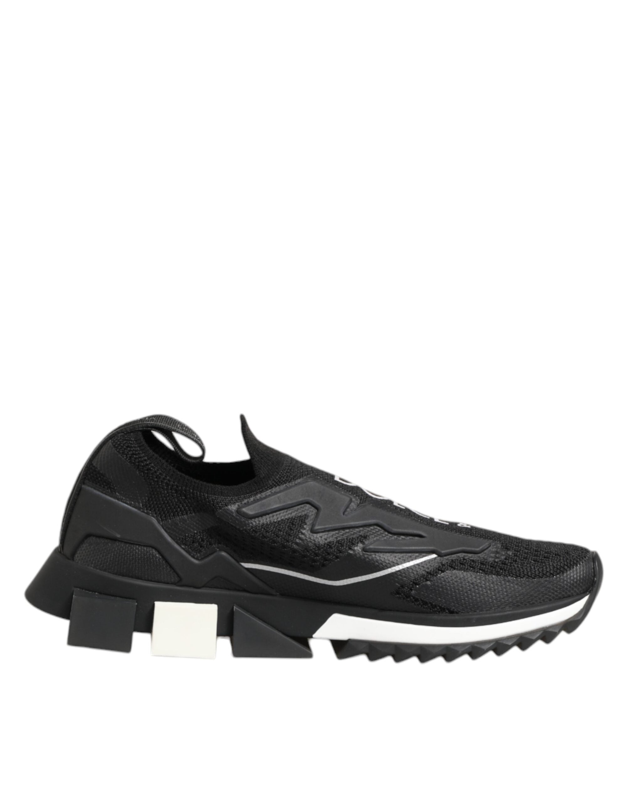 Dolce & Gabbana Black SORRENTO Sport Stretch Sneakers Shoes